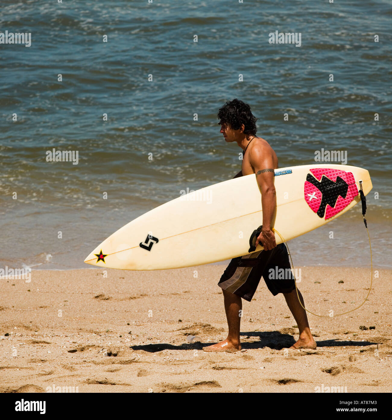 OlasAltas surfer Stockfoto