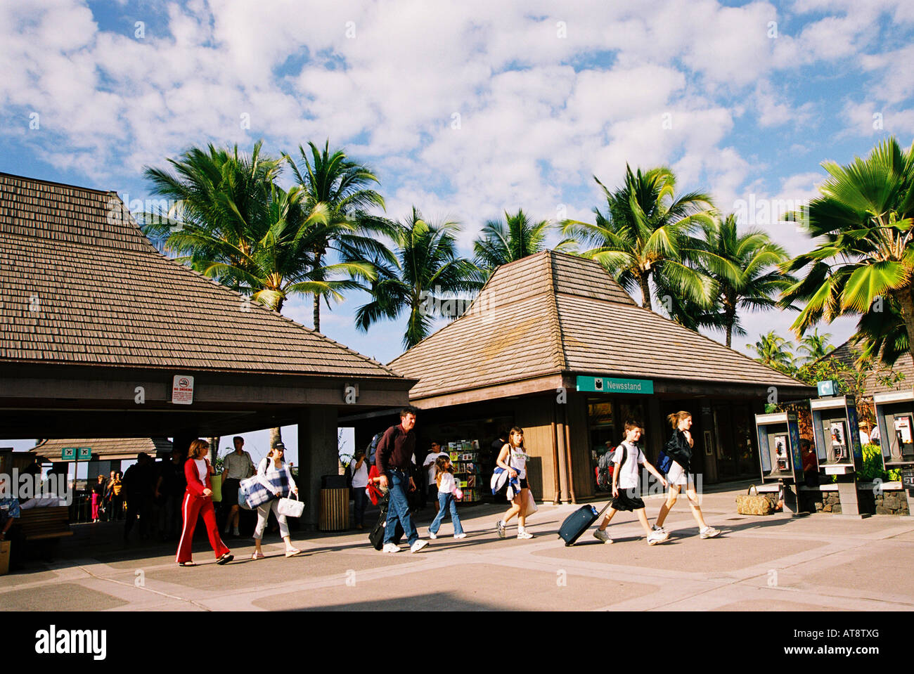 Flughafen Kona, Big Island Stockfotografie Alamy