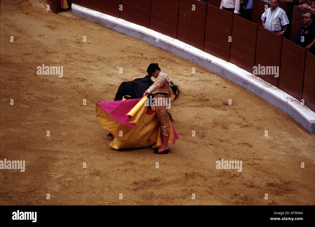 Stierkampf in der Plaza De Toros De Granada Granada, Spanien Stockfoto