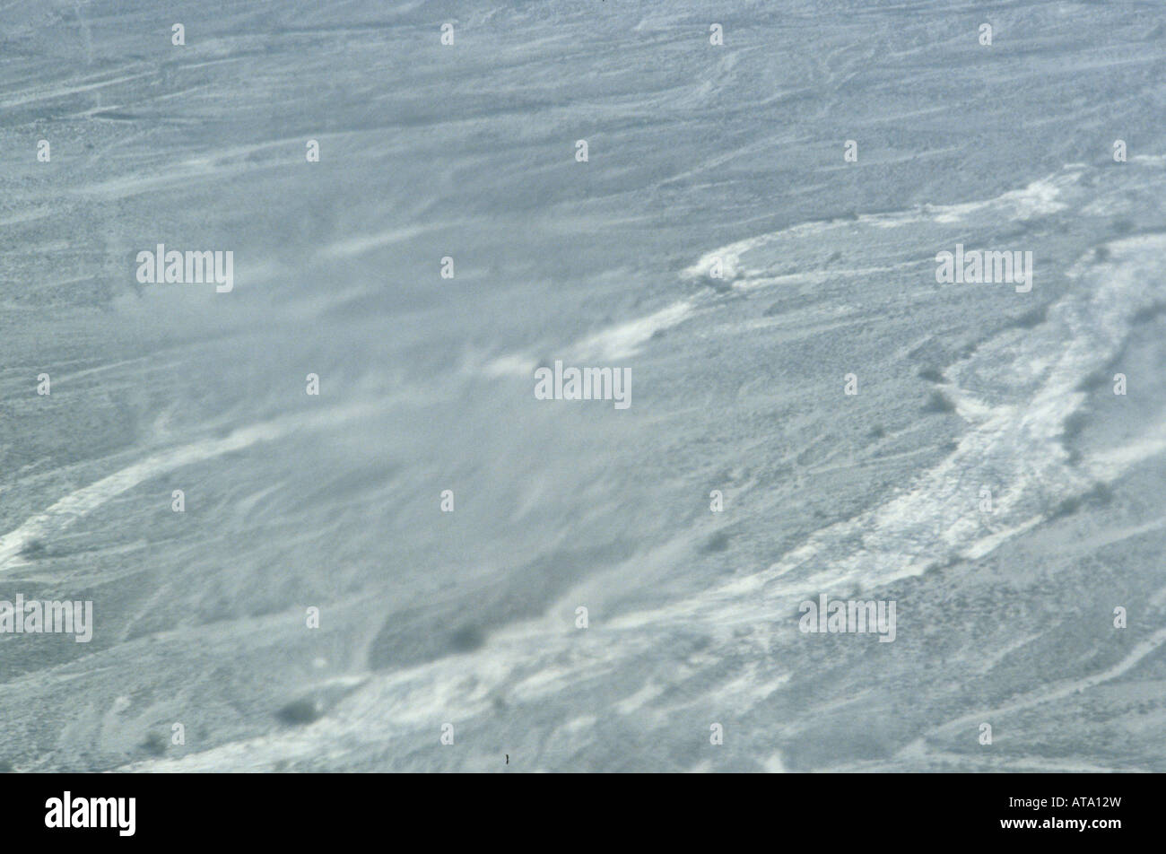 Ein Blick auf die Nazca-Linien aus der Luft. Stockfoto