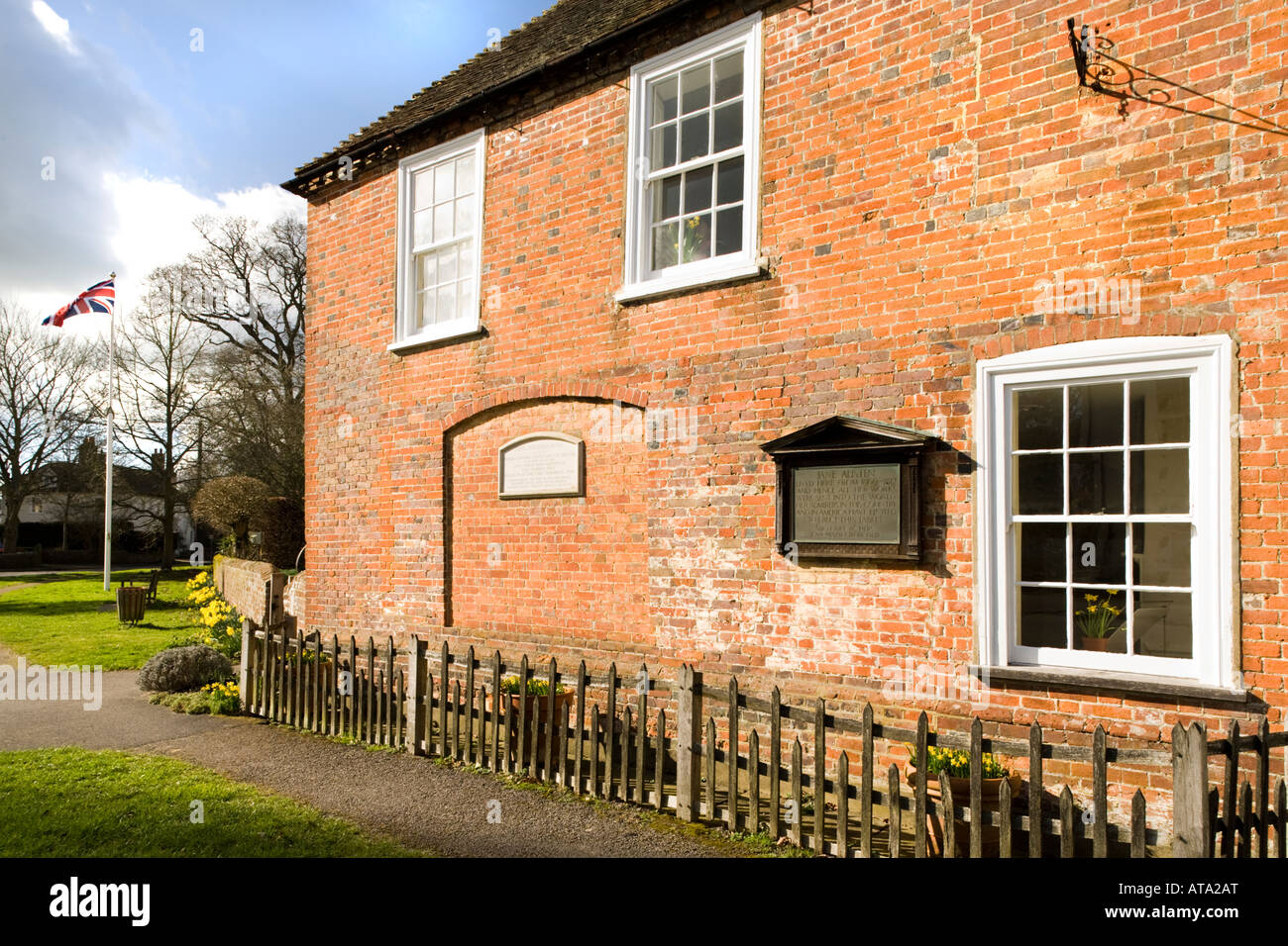 Austens House Museum in Chawton, in der Nähe von Alton, Hampshire Stockfoto