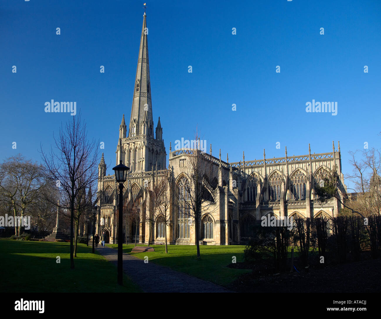 Kirche St. Mary Redcliffe Bristol England Stockfoto