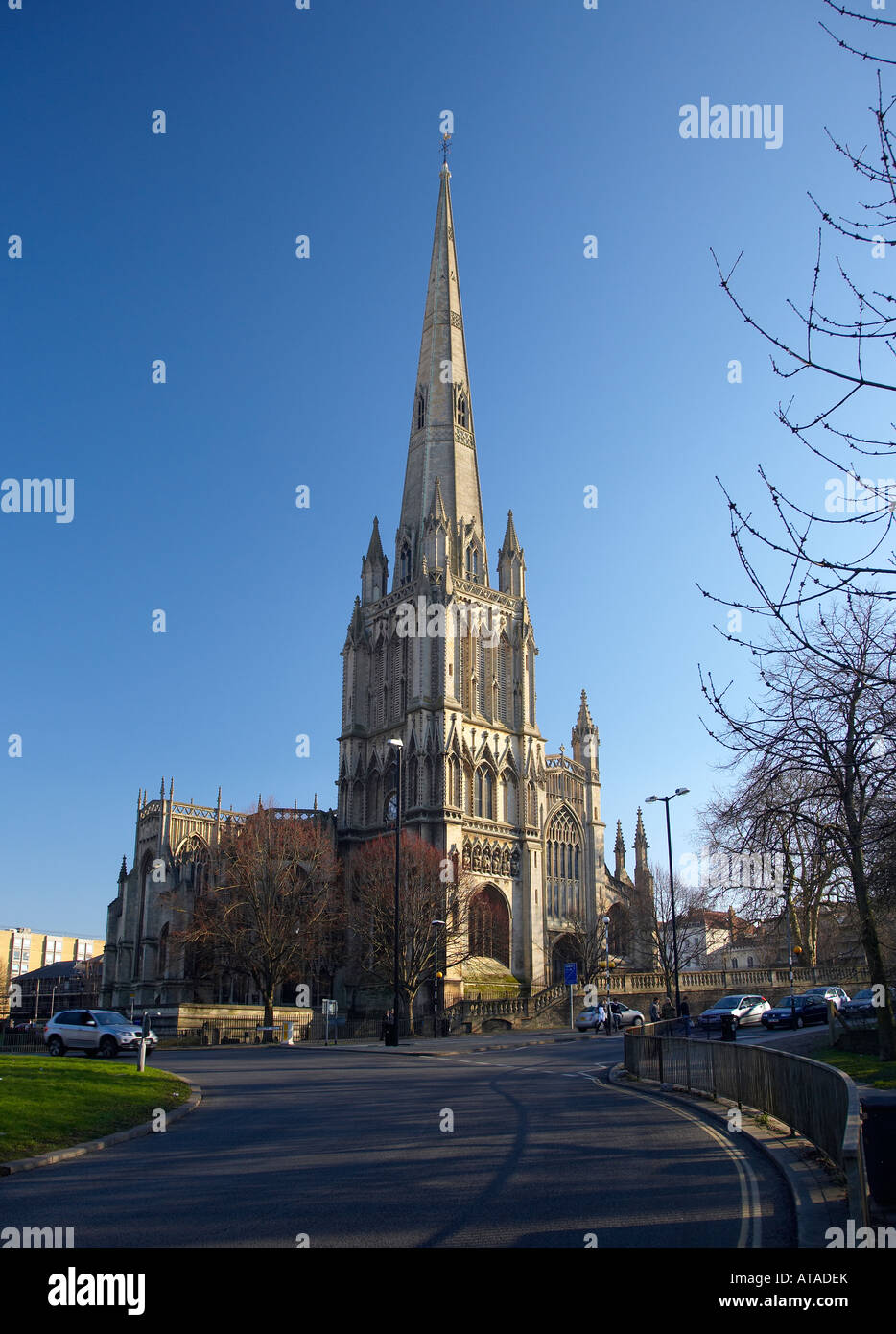 Kirche St. Mary Redcliffe Bristol England Stockfoto