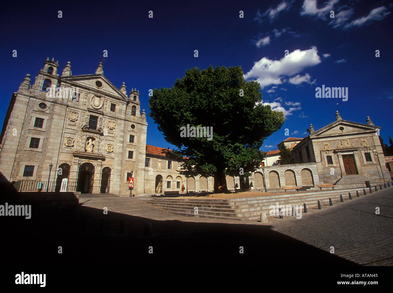 Kloster von Santa Teresa, Convento de Santa Teresa, Plaza de La Santa, Stadt Avila, Provinz Avila, Kastilien und Leon, Spanien, Europa Stockfoto