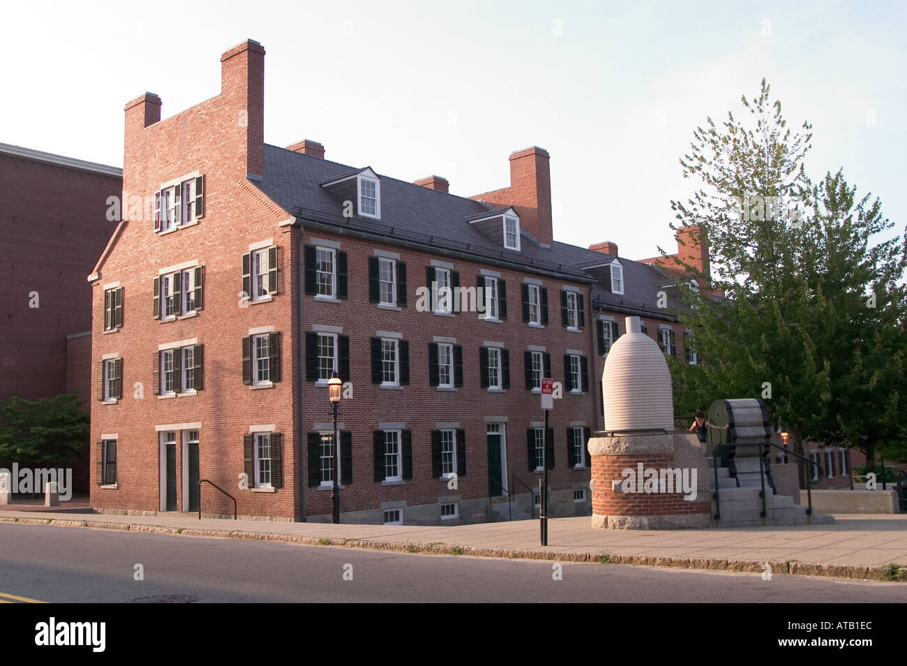 Museum of Textiles Lowell Massachusetts, USA Stockfoto