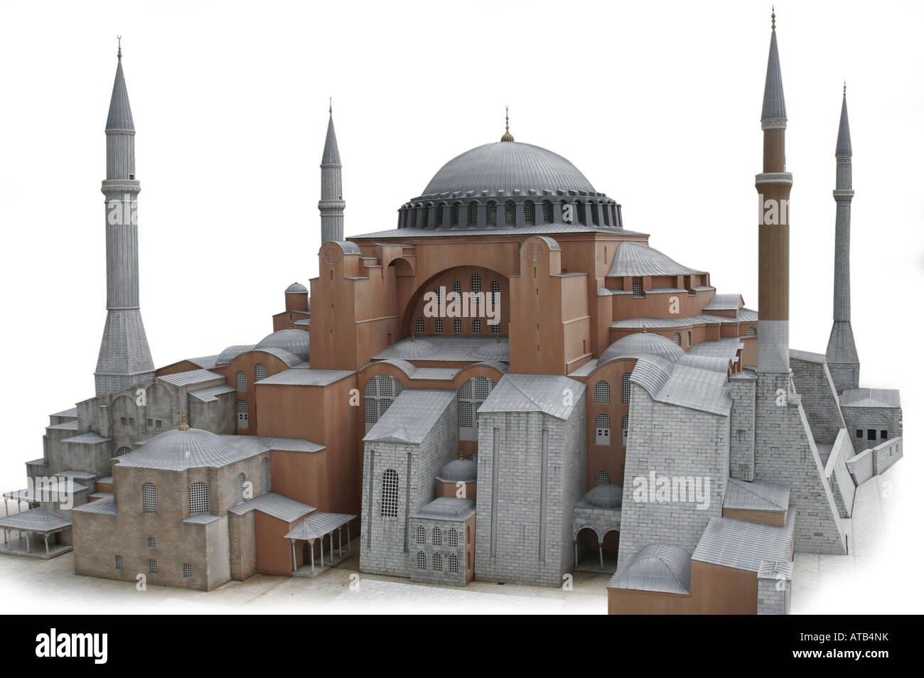 Zwerg von Aya Sofya Moschee, Aya Sofya Cami, Türkei, Istanbul Stockfoto