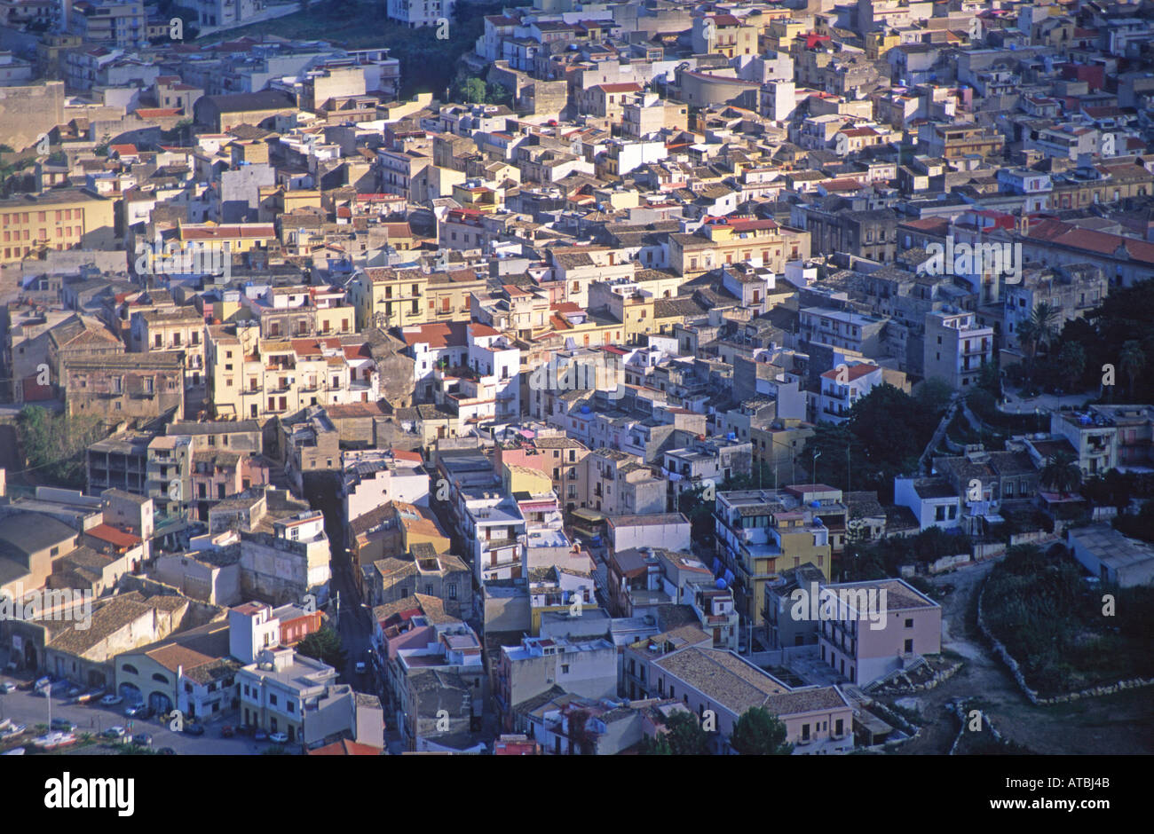 Castellammare del Golfo-Sizilien-Italien Stockfoto