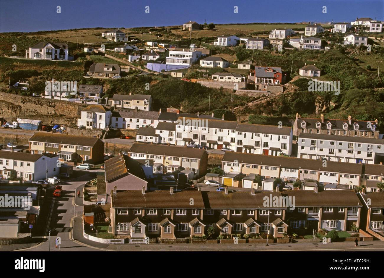 Portreath Küstendorf, North Cornwall, UK Stockfoto