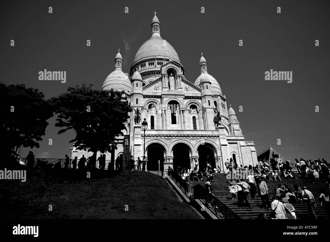 Sacre Coeur in Paris, Frankreich Stockfoto