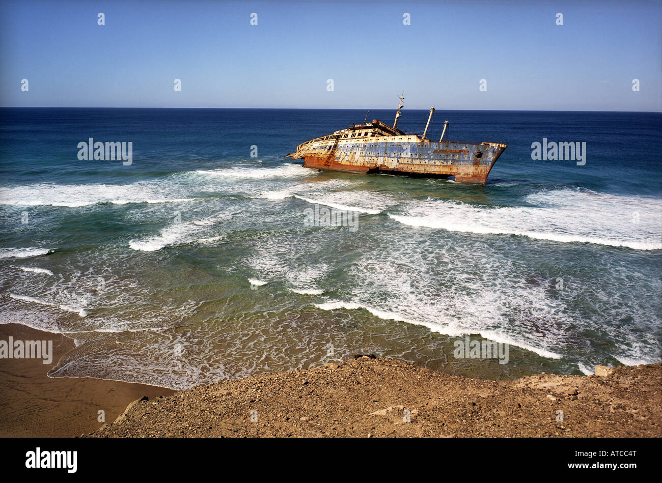 Ökologische Katastrophe Stockfoto