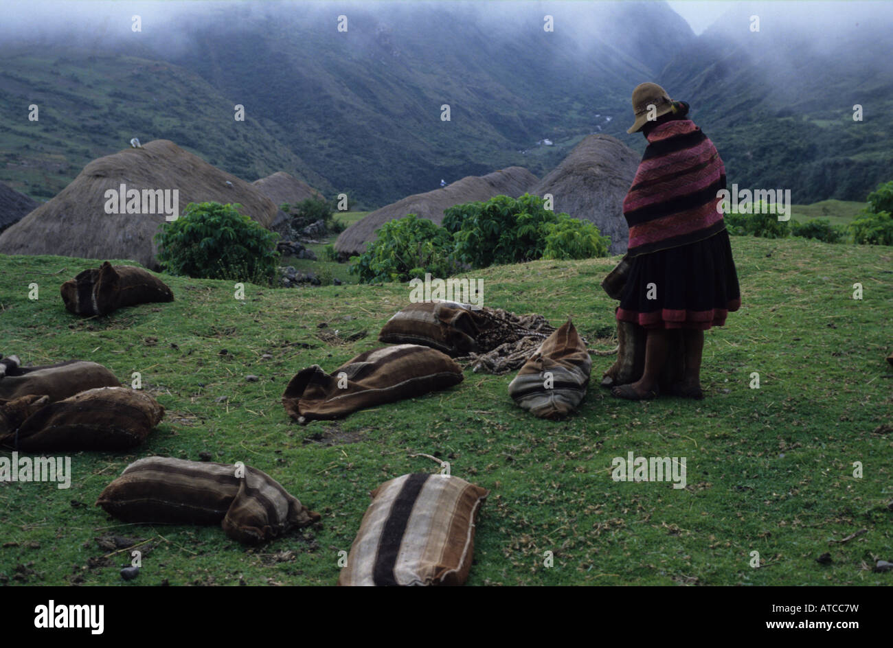 Qeros qero indigenen inca peru Fotos und Bildmaterial in hoher