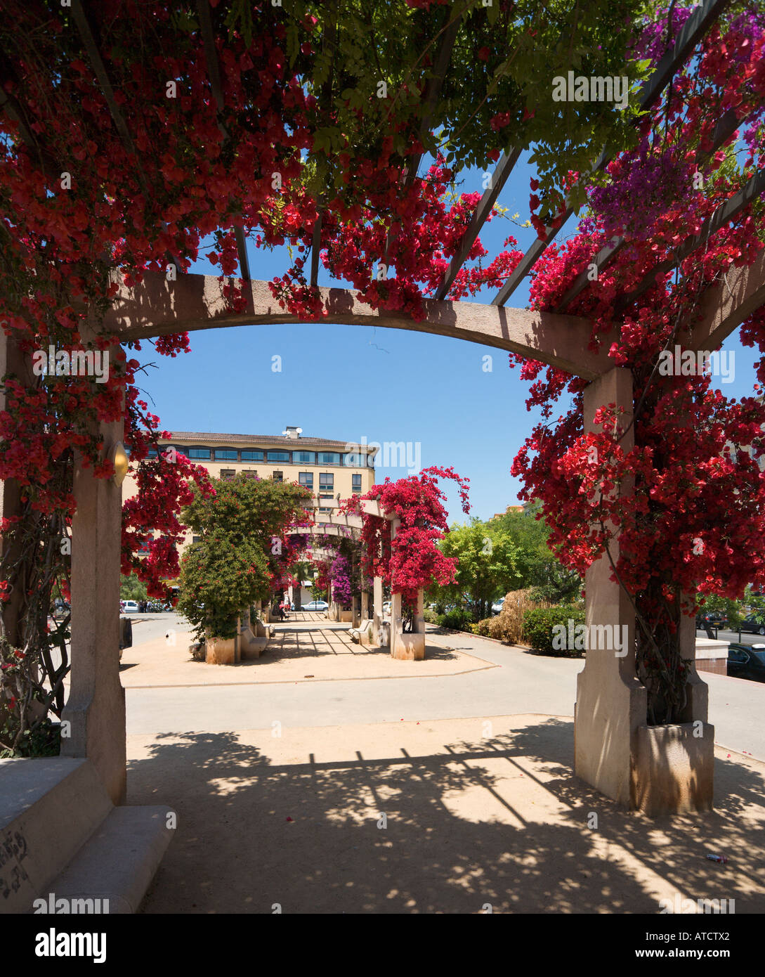 Place de Gaulle (Hauptplatz) in der Stadtzentrum, Ajaccio, Korsika, Frankreich Stockfoto