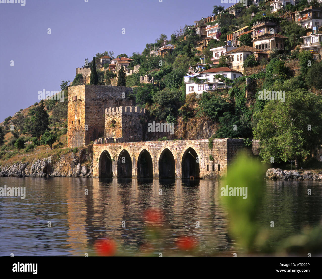 Alanya historische osmanischen Werft, Türkei Stockfoto