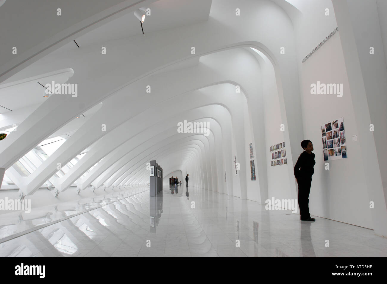 Milwaukee Wisconsin, Milwaukee Art Museum, Geschichte, Quadracci Pavilion, Architektur WI061014014 Stockfoto