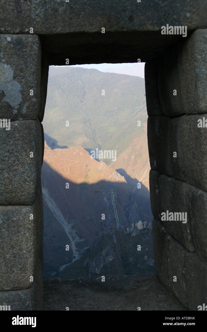 Machu Picchu Peru Stockfoto