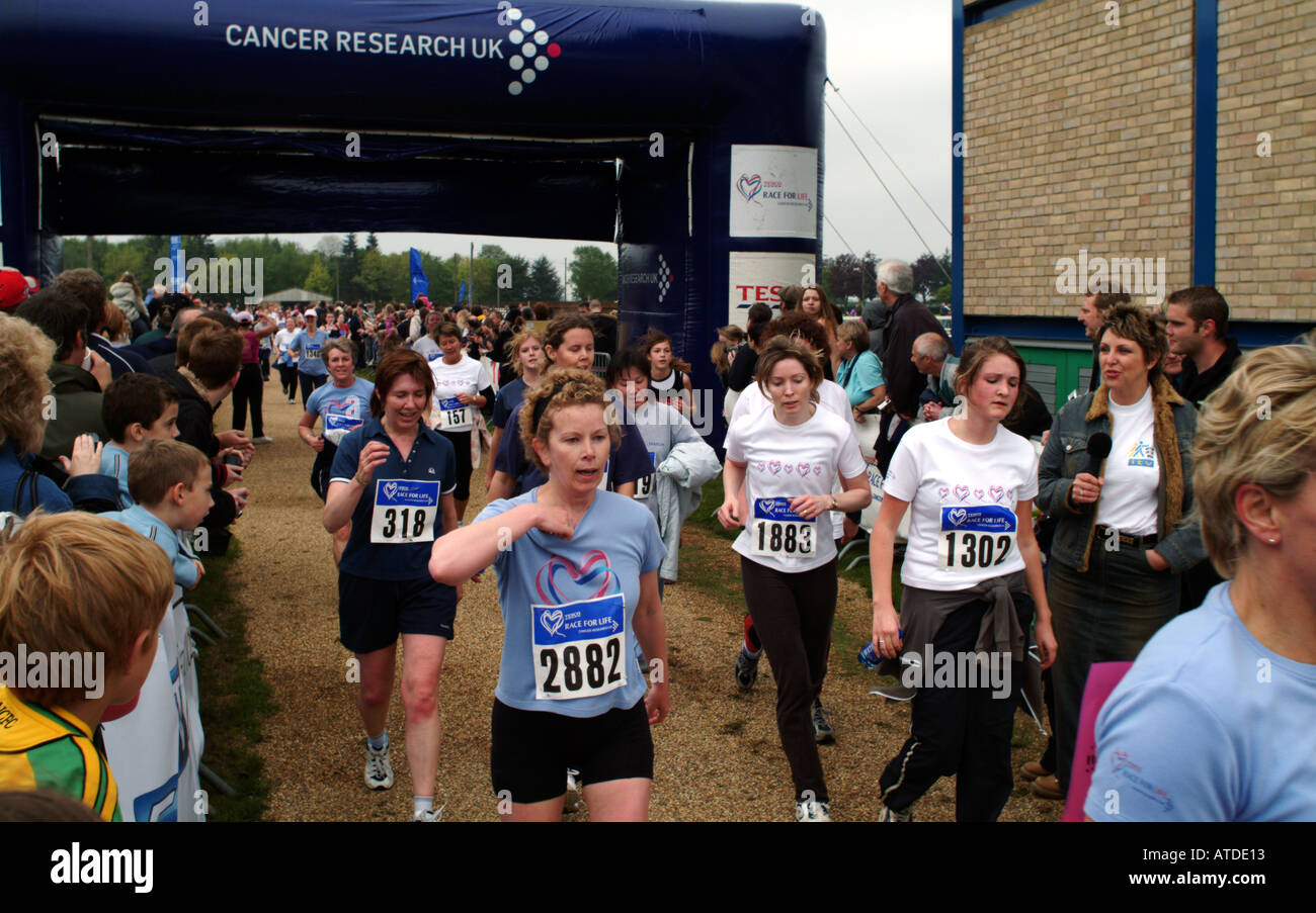 Rennen für das Leben von Frauen-Norwich Stockfoto