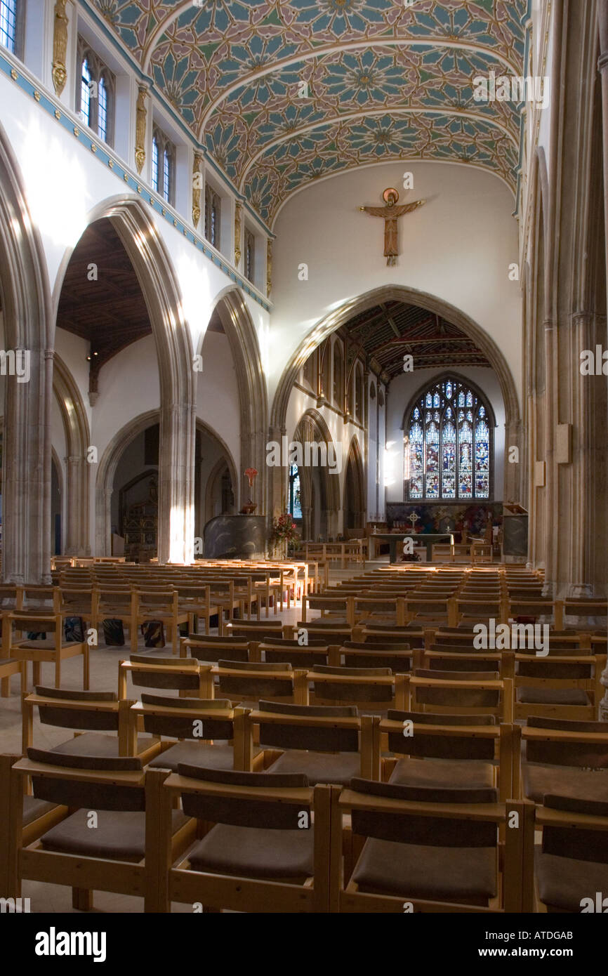 Die Cathedral Church of St Mary St. Peter und St. Cedd Chelmsford Essex England UK Stockfoto