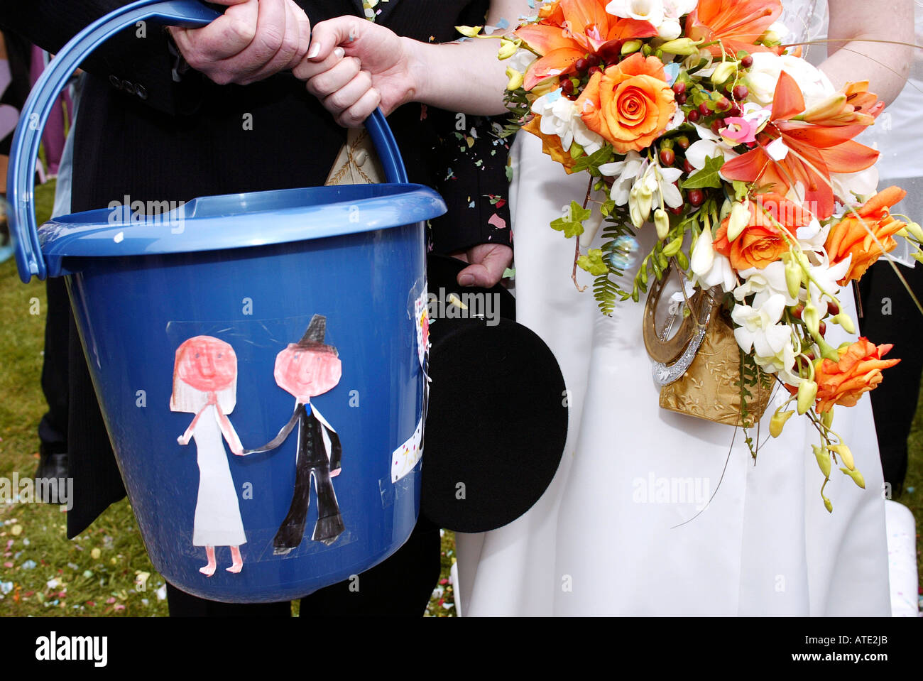 Hochzeit-Sammlungen Stockfoto