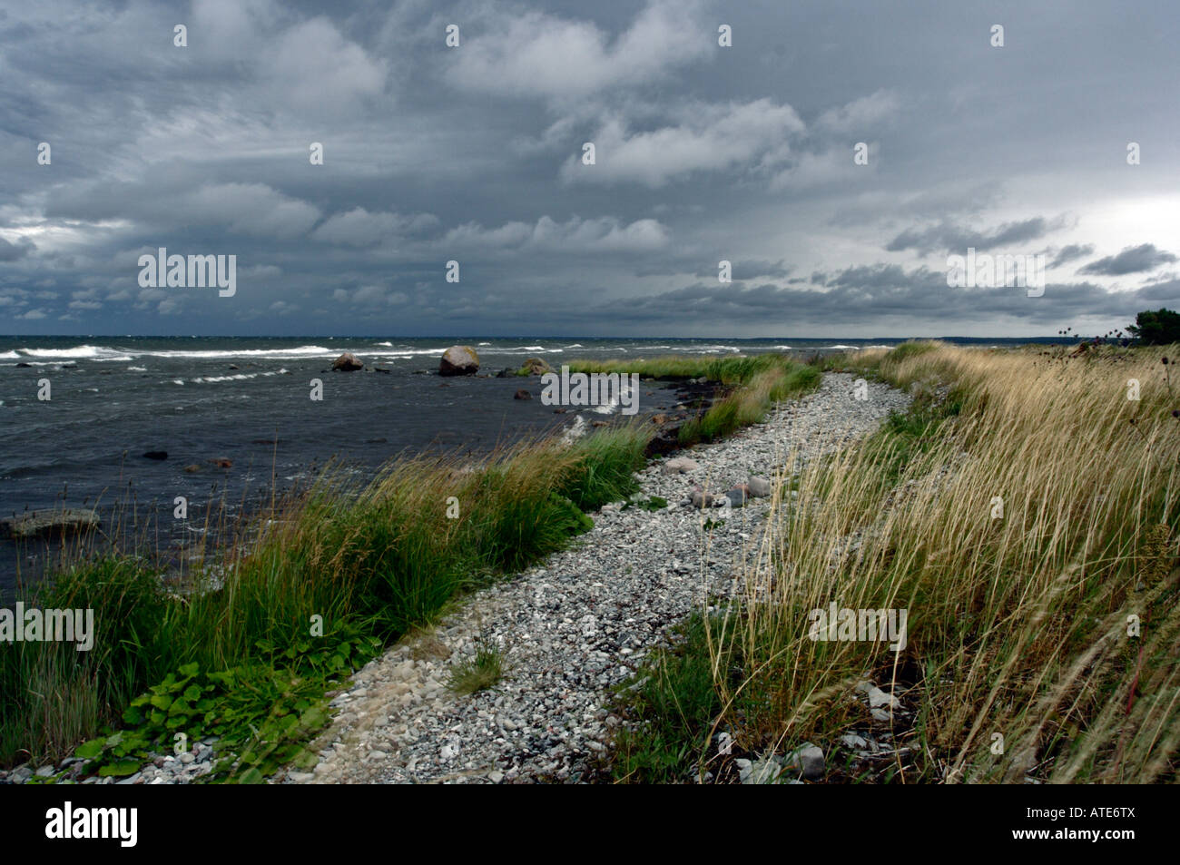 Dramatische Wetter Stockfoto