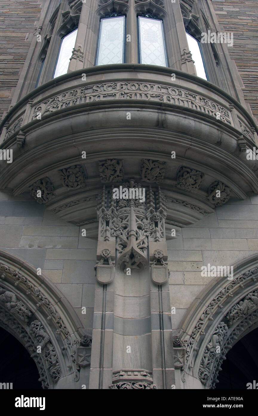 Yale School of Law Sterling Gesetz Gebäude Yale University New Haven Connecticut USA Stockfoto
