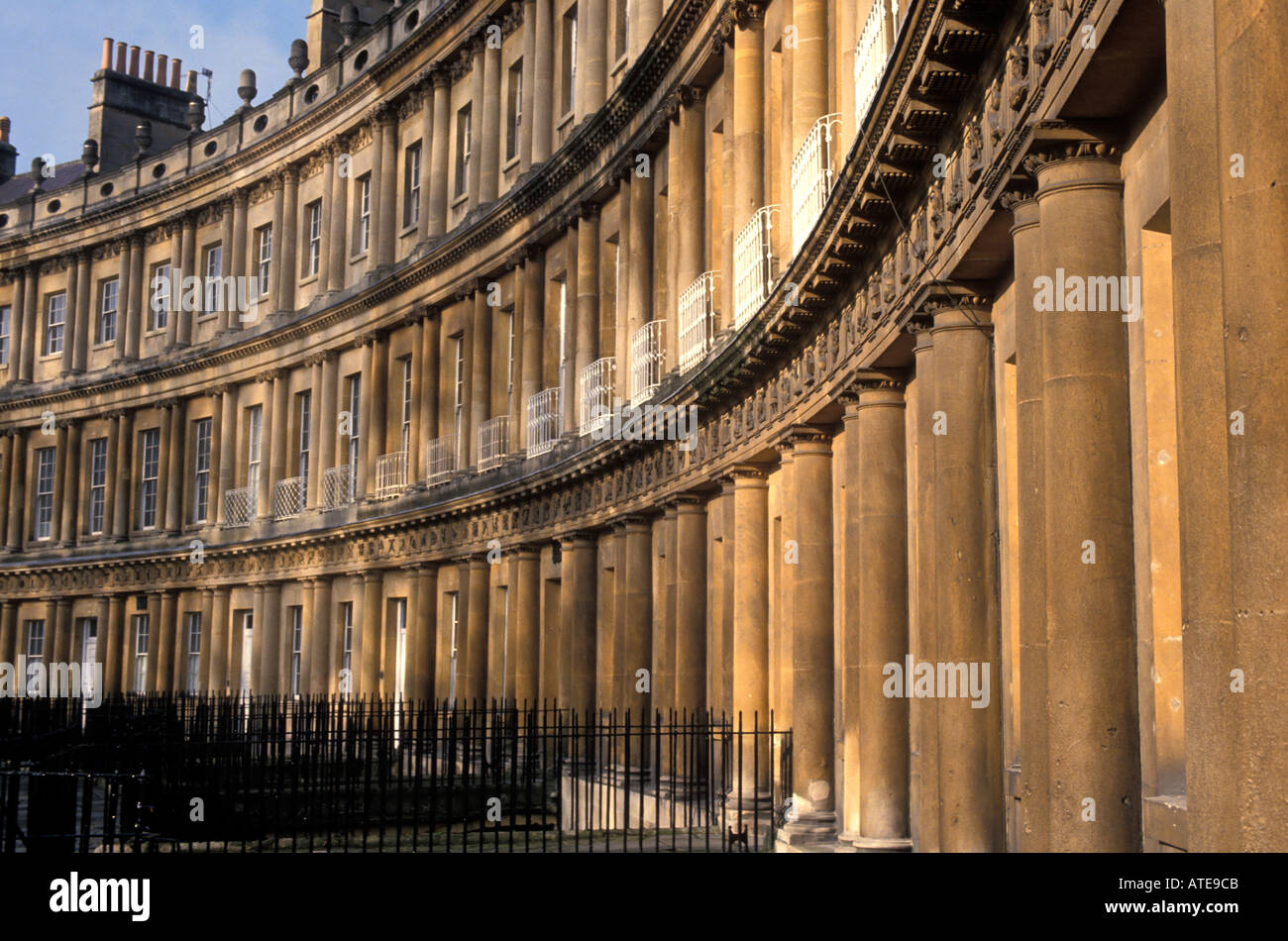 Der Circus Bad Somerset Stockfoto
