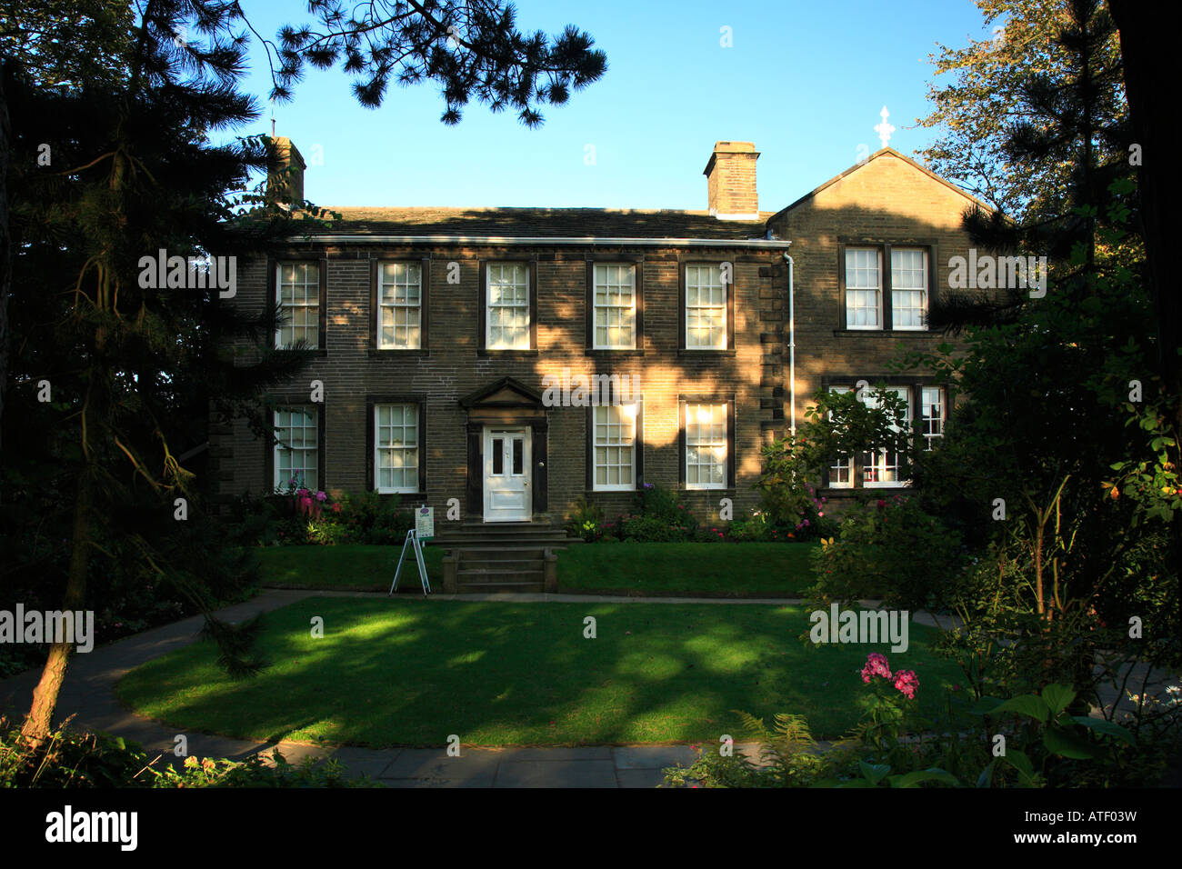 Bronte Parsonage Museum, Haworth, West Yorkshire, England, UK. Stockfoto