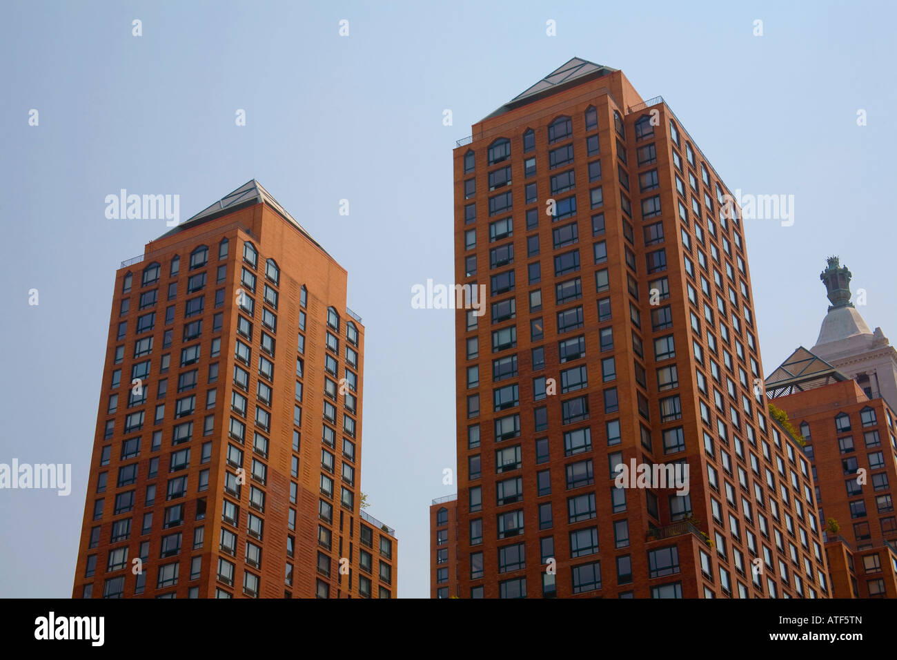 Zeckendorf Türme, Union Square Park, Manhattan, New York Stockfoto