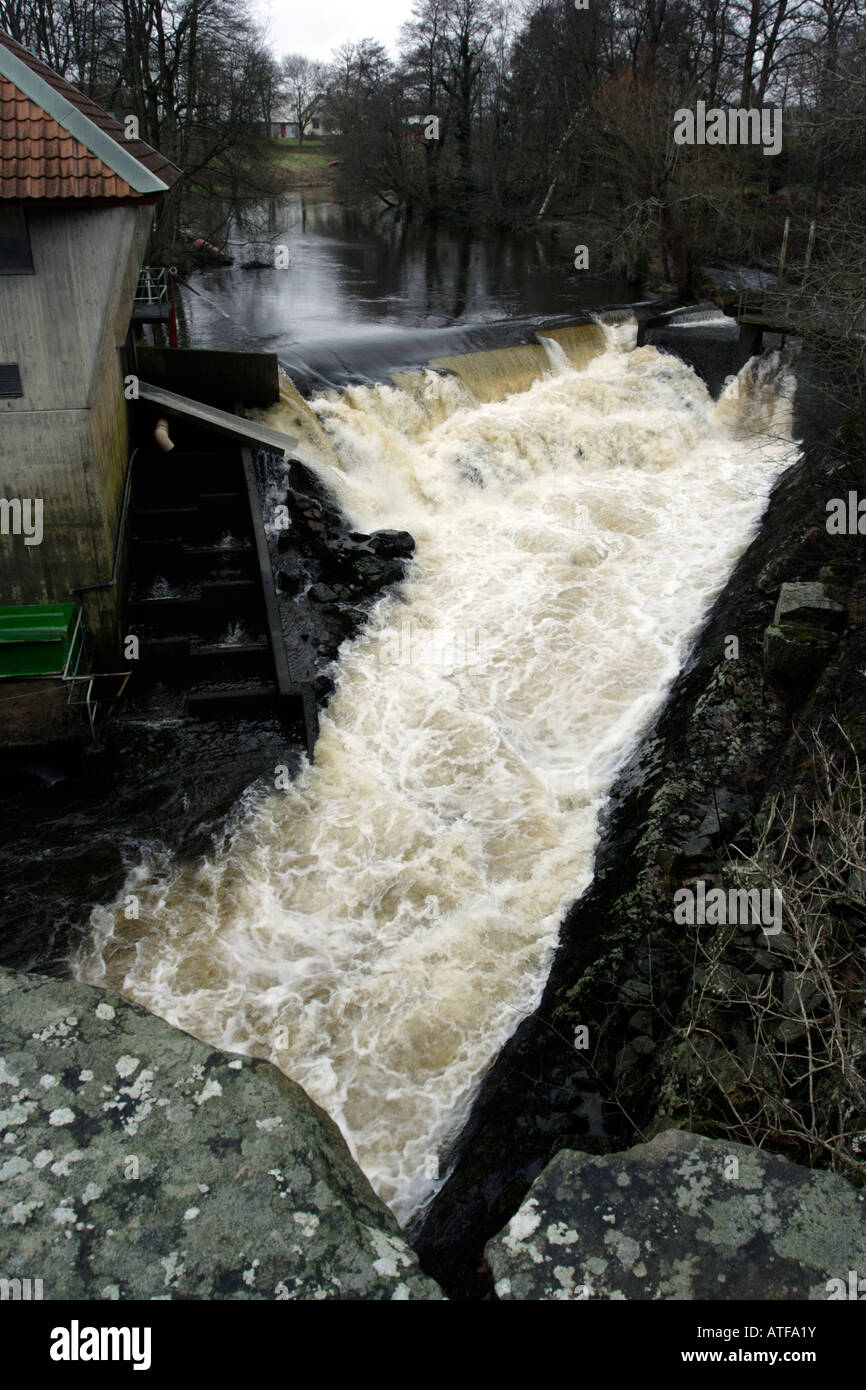 Tosenden Stromschnellen Stockfoto