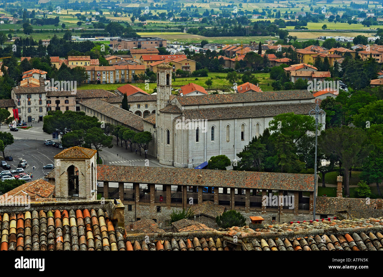 Gubbio Umbrien Italien Stockfoto