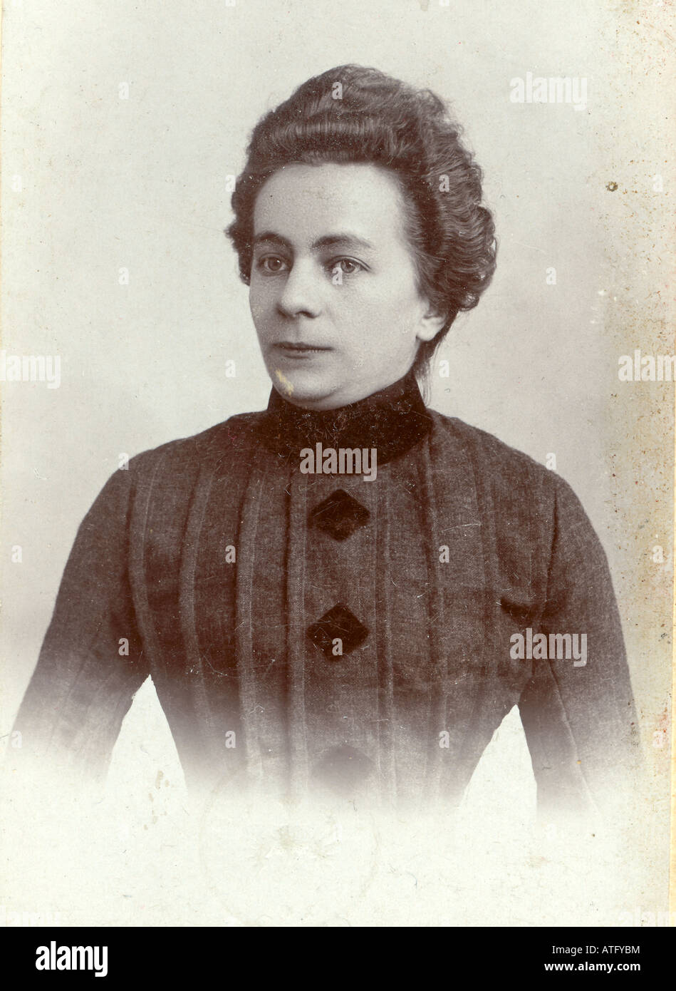 Geschichtsbild Fotografie des 19. Jahrhunderts Stockfoto