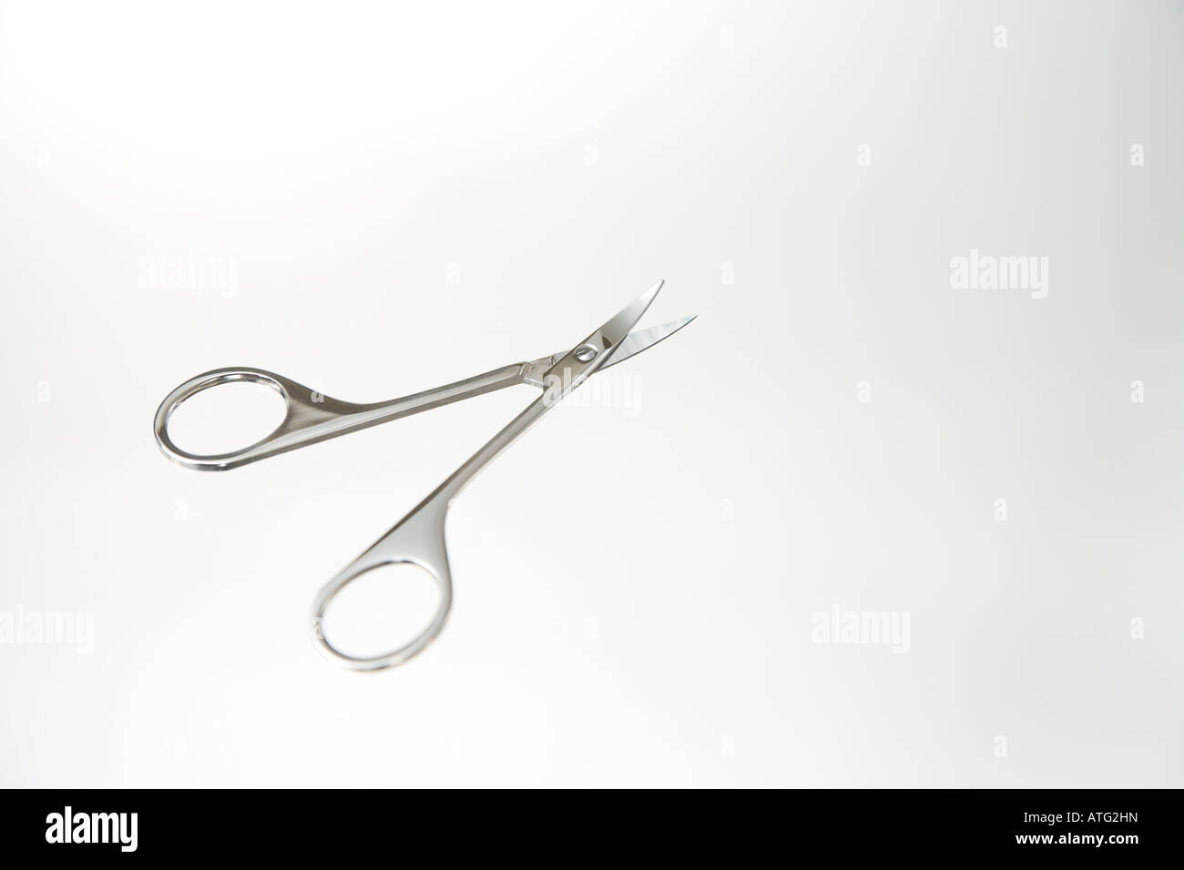 Augenbraue-Schere Stockfoto