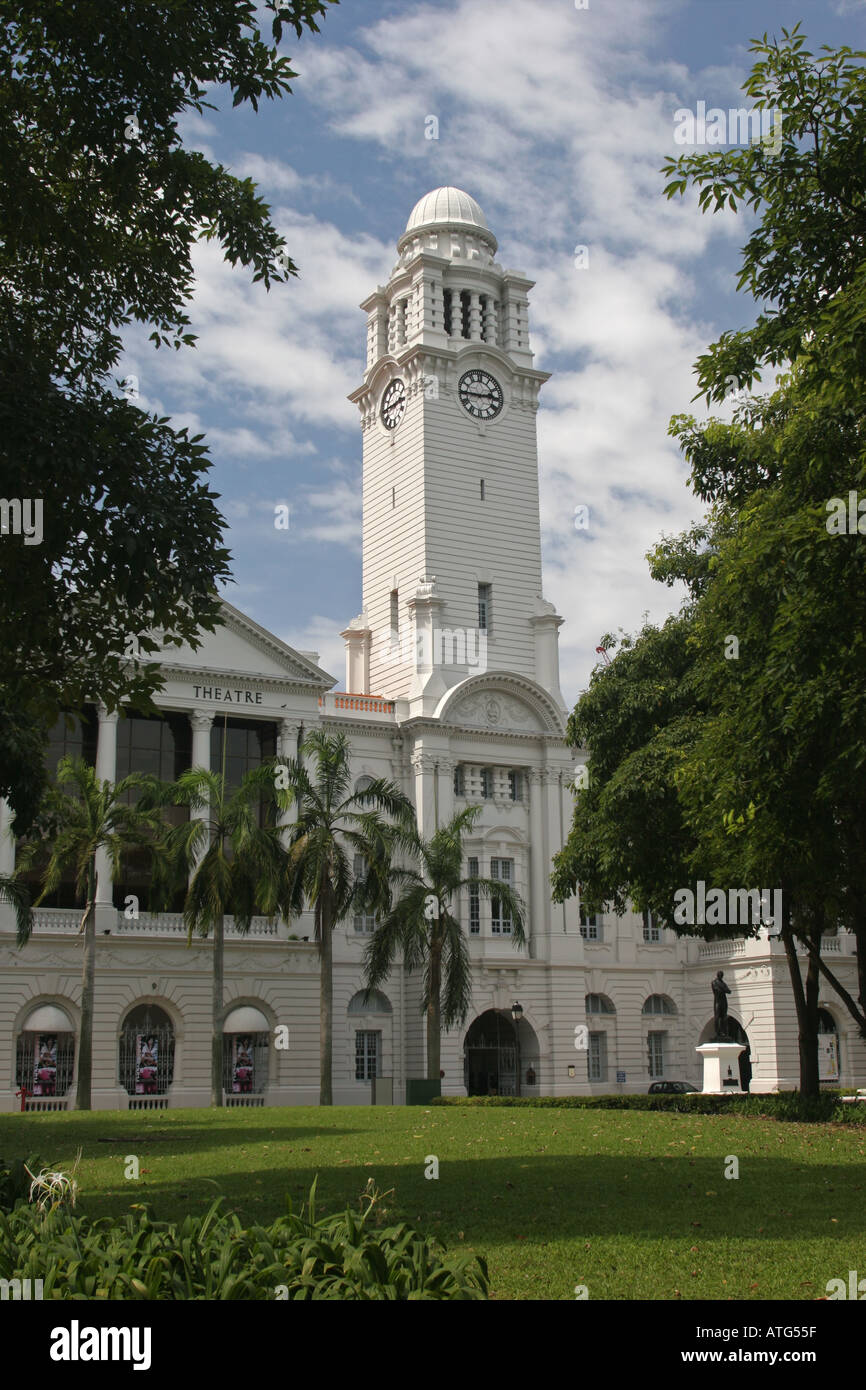 Victoria-Konzerthalle und Theater-Singapur Stockfoto