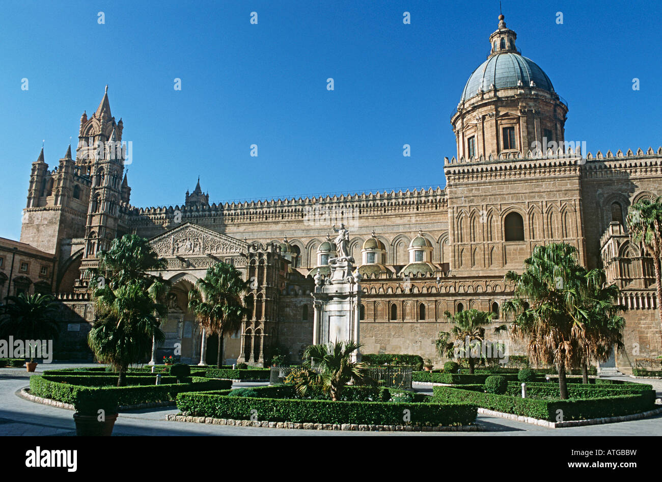 Kathedrale von palermo Stockfoto