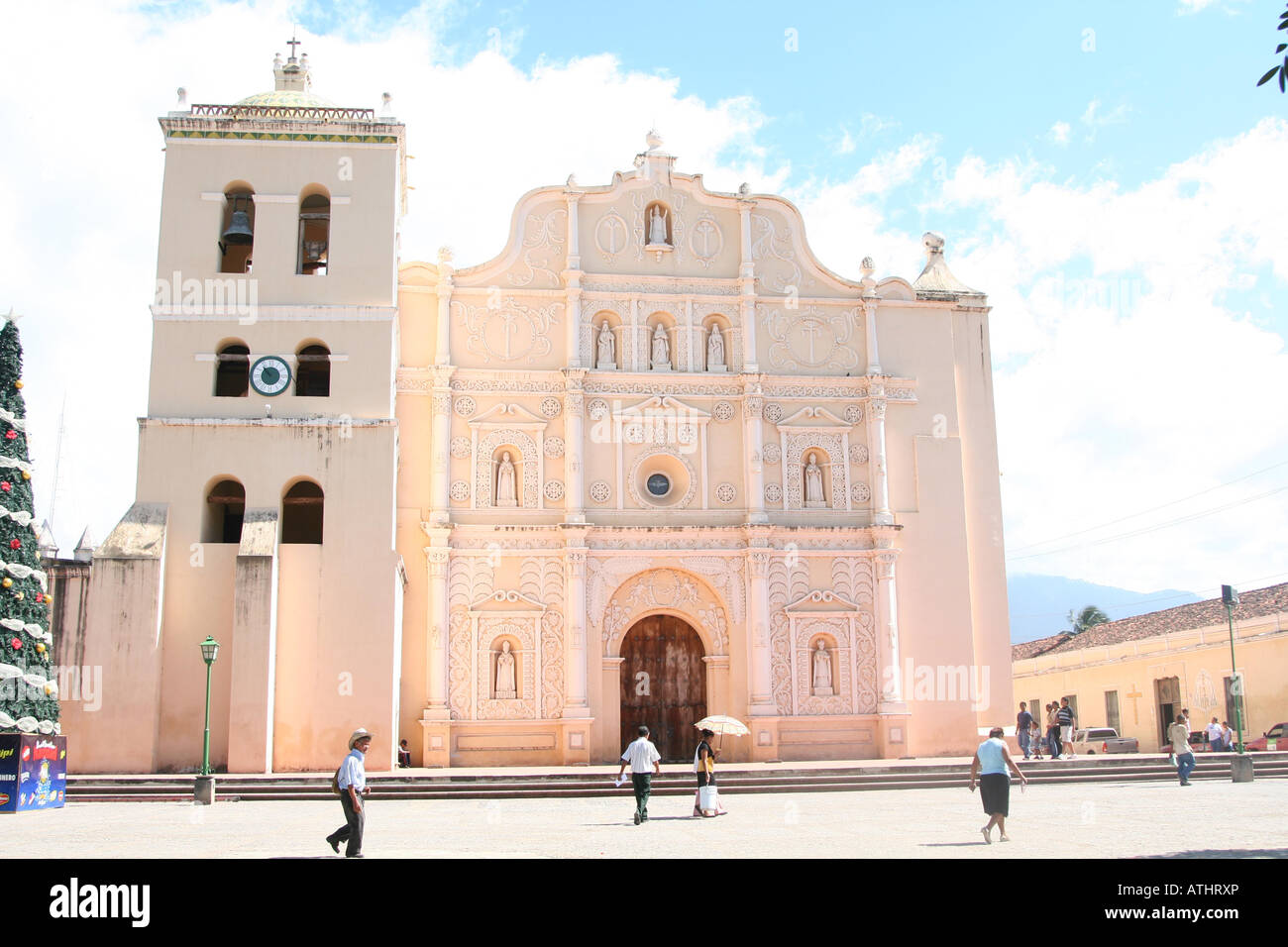 16. Jahrhundert majestätischen Kathedrale de Santa Maria in Comayagua, Honduras. Auch genannt La Iglesia De La Inmaculada Concepción. Stockfoto