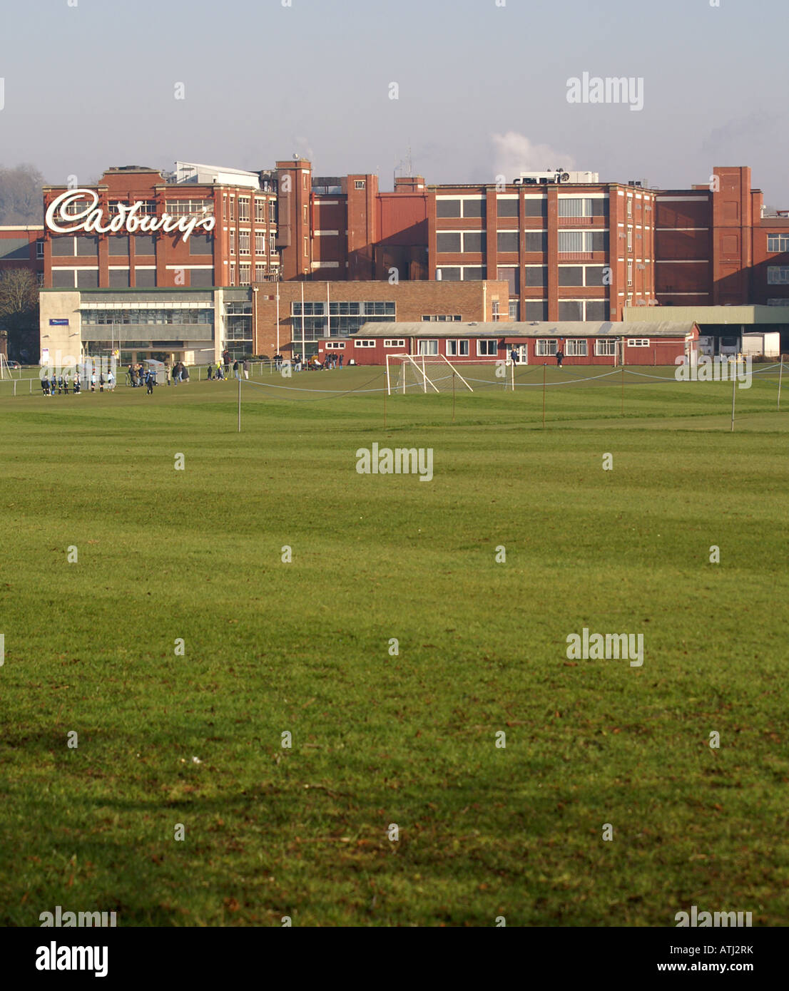 Der alte Cadbury Fabrik Keynsham England. Jetzt neu entwickelt Stockfoto