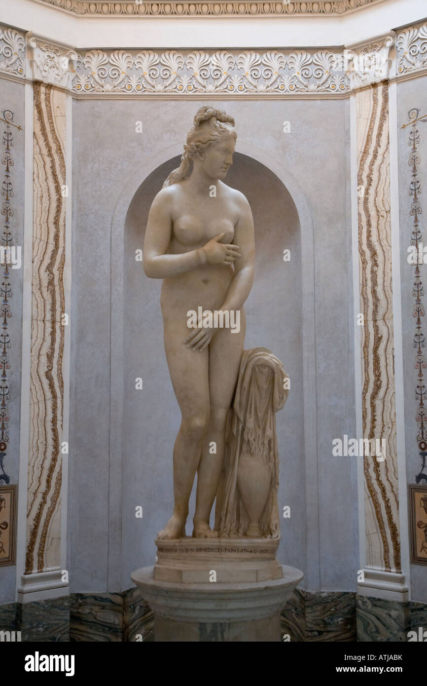 Statue der Venus, der Kapitolinischen Museen Rom Italien Stockfoto