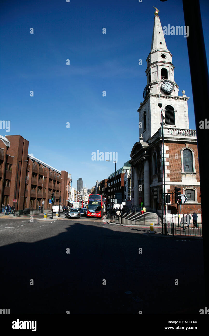 St Georges Kirche Southwark Borough High Street, Borough, London Stockfoto