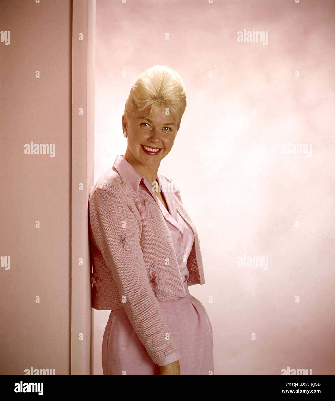 DORIS DAY U.S. Sängerin Schauspielerin gesehen hier ca. 1965 Stockfoto