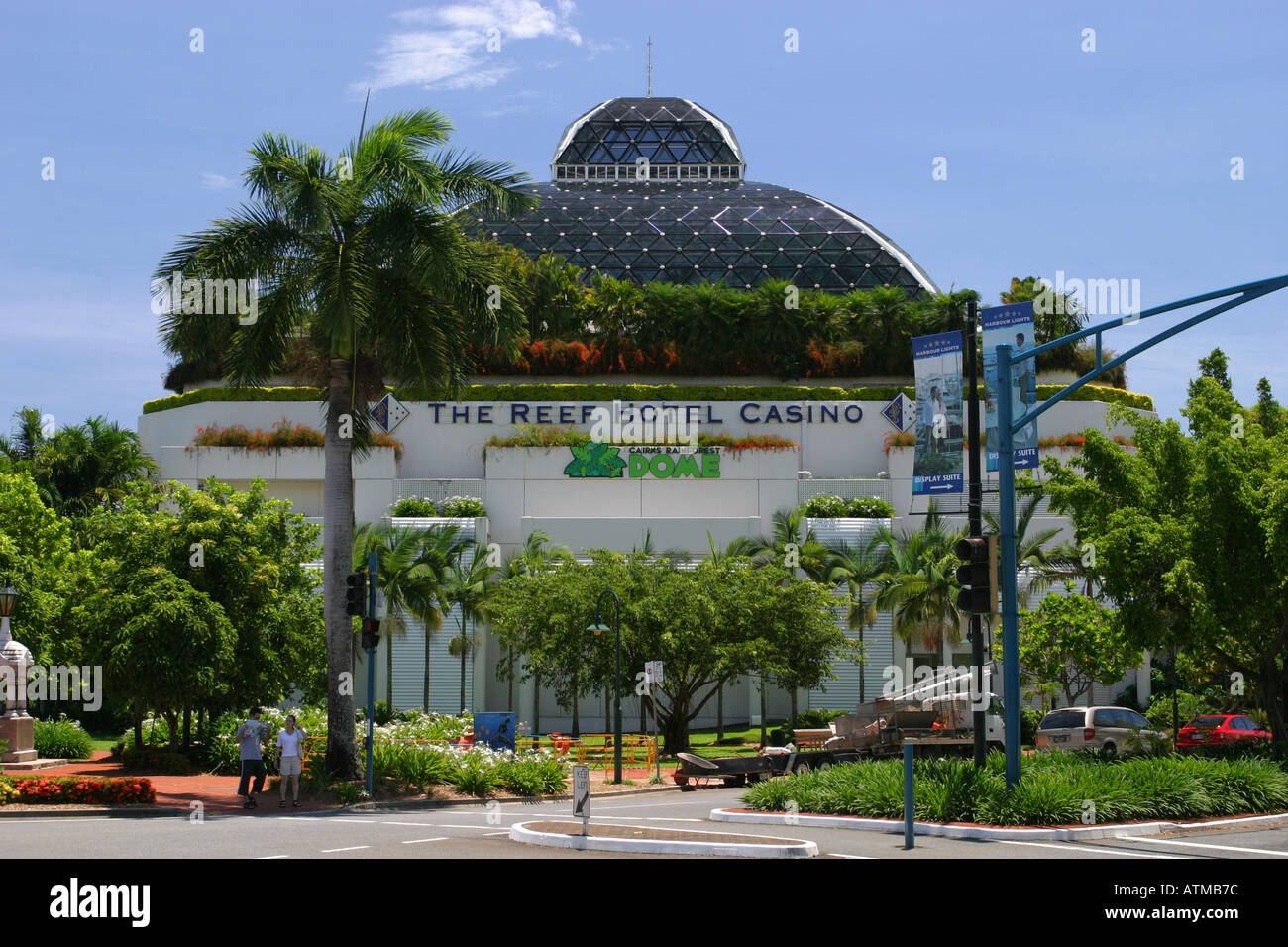 Die berühmten Reef Hotel Casino in zentralen Cairns-Queensland-Australien Stockfoto