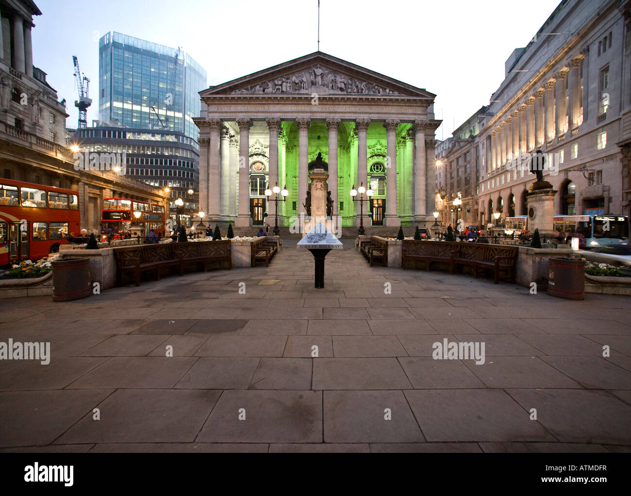 Die Royal Exchange, City of London Stockfoto