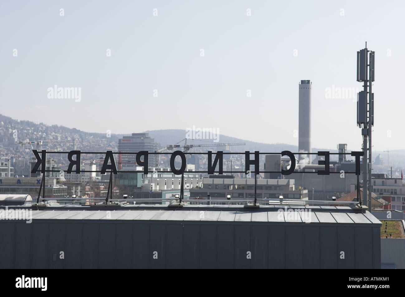 Technopark in Zürich Stockfoto