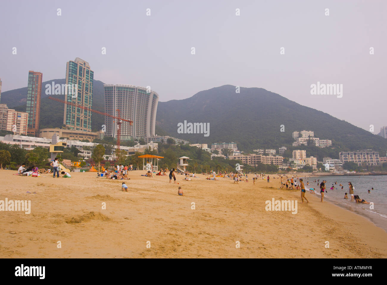 HONG KONG CHINA Strand von Repulse Bay auf Hong Kong Island Stockfoto