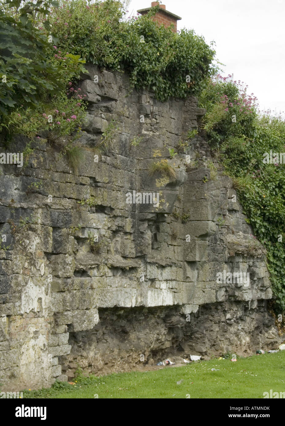 North Wall Stadt Wände Limerick City Co Limerick Www Osheaphotography com Stockfoto