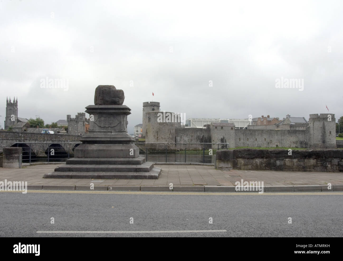 Der Vertrag Stein Limerick City Co Limerick Www Osheaphotography com Stockfoto