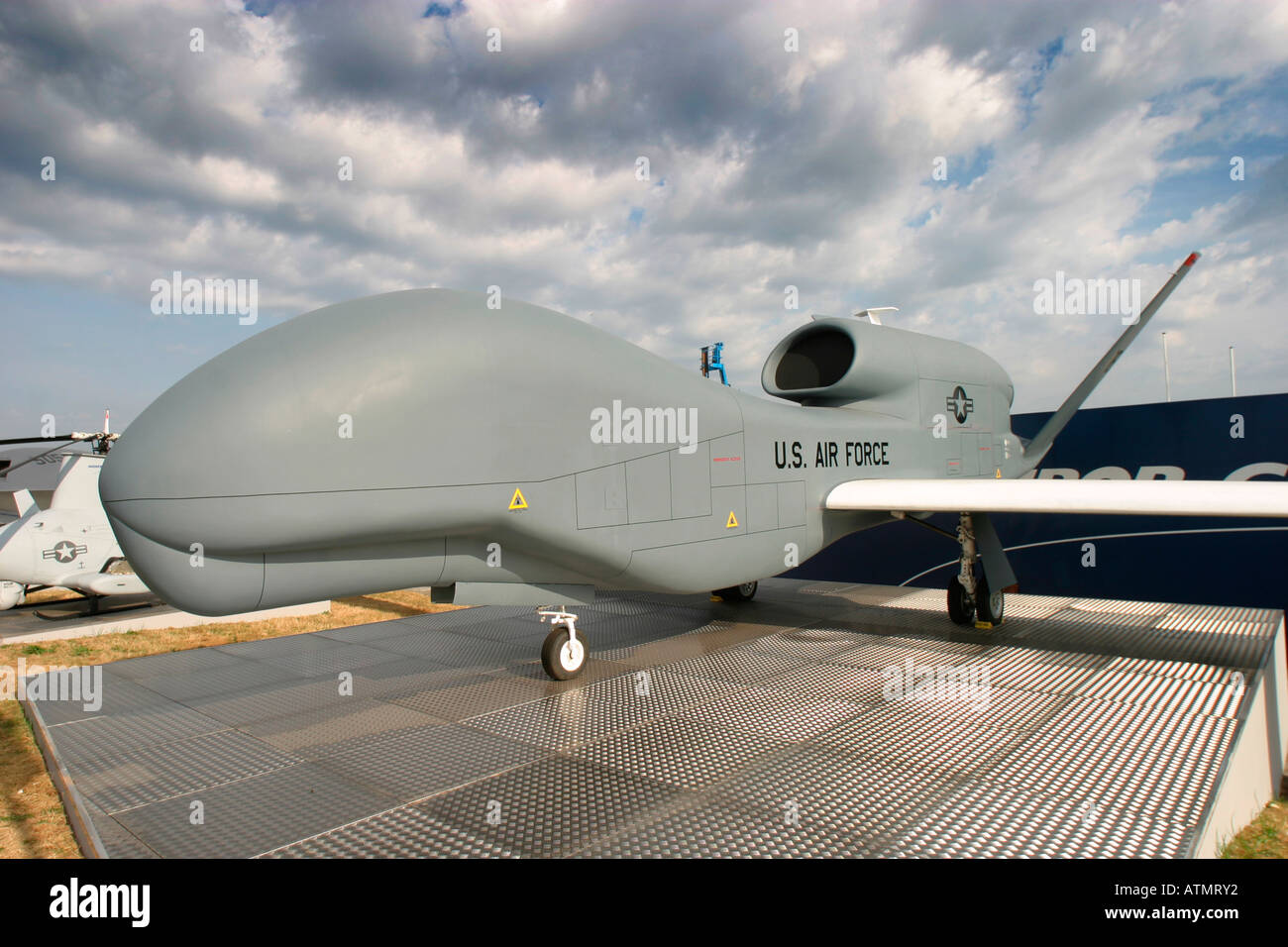 Global Hawk an der Farnborough Airshow 2006 England UK Stockfoto
