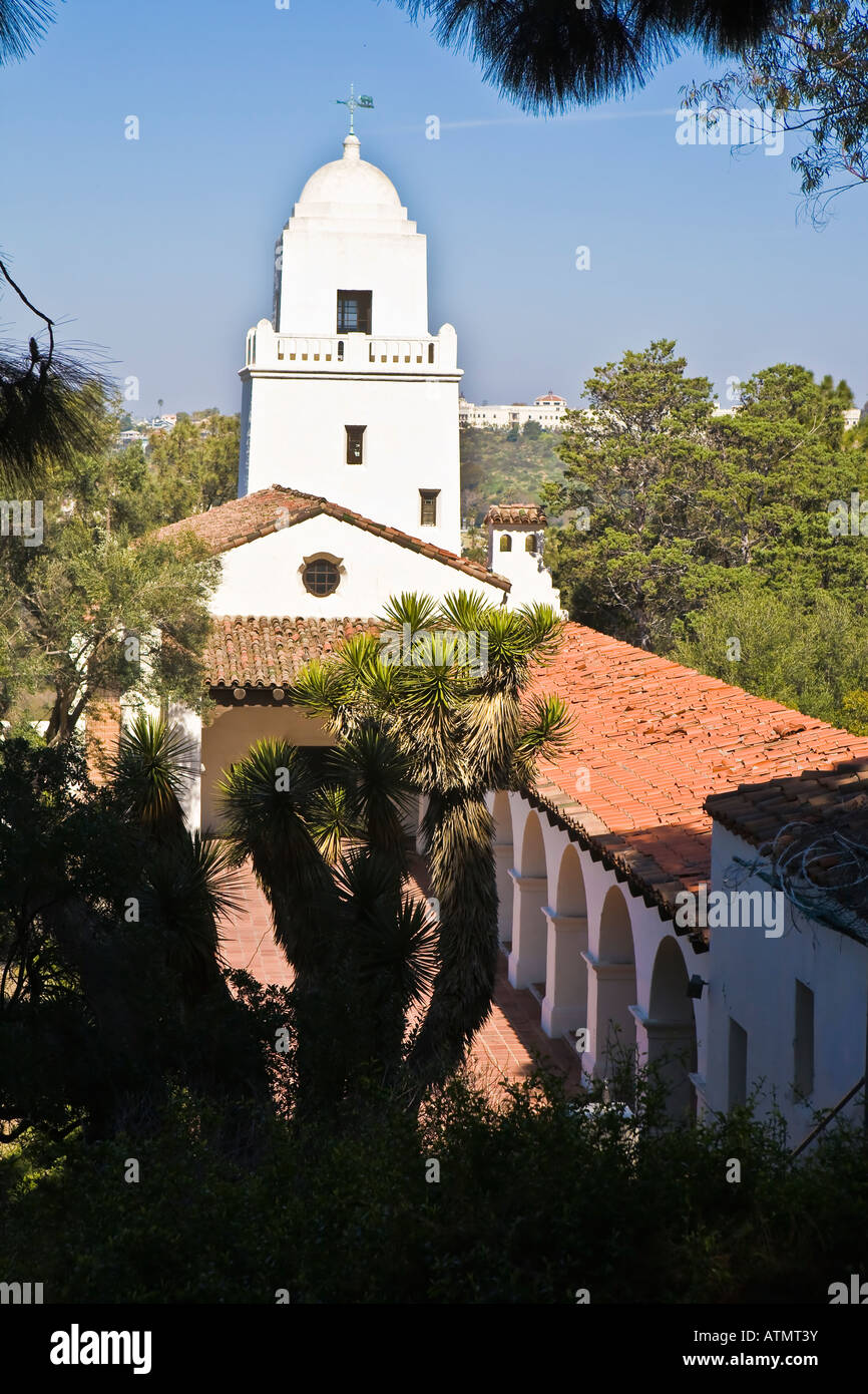 Junípero Serra Museum in Presidio Park San Diego. Stockfoto
