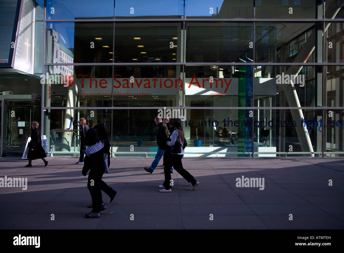 Salvation Army International zentrale Gebäude London England Stockfoto
