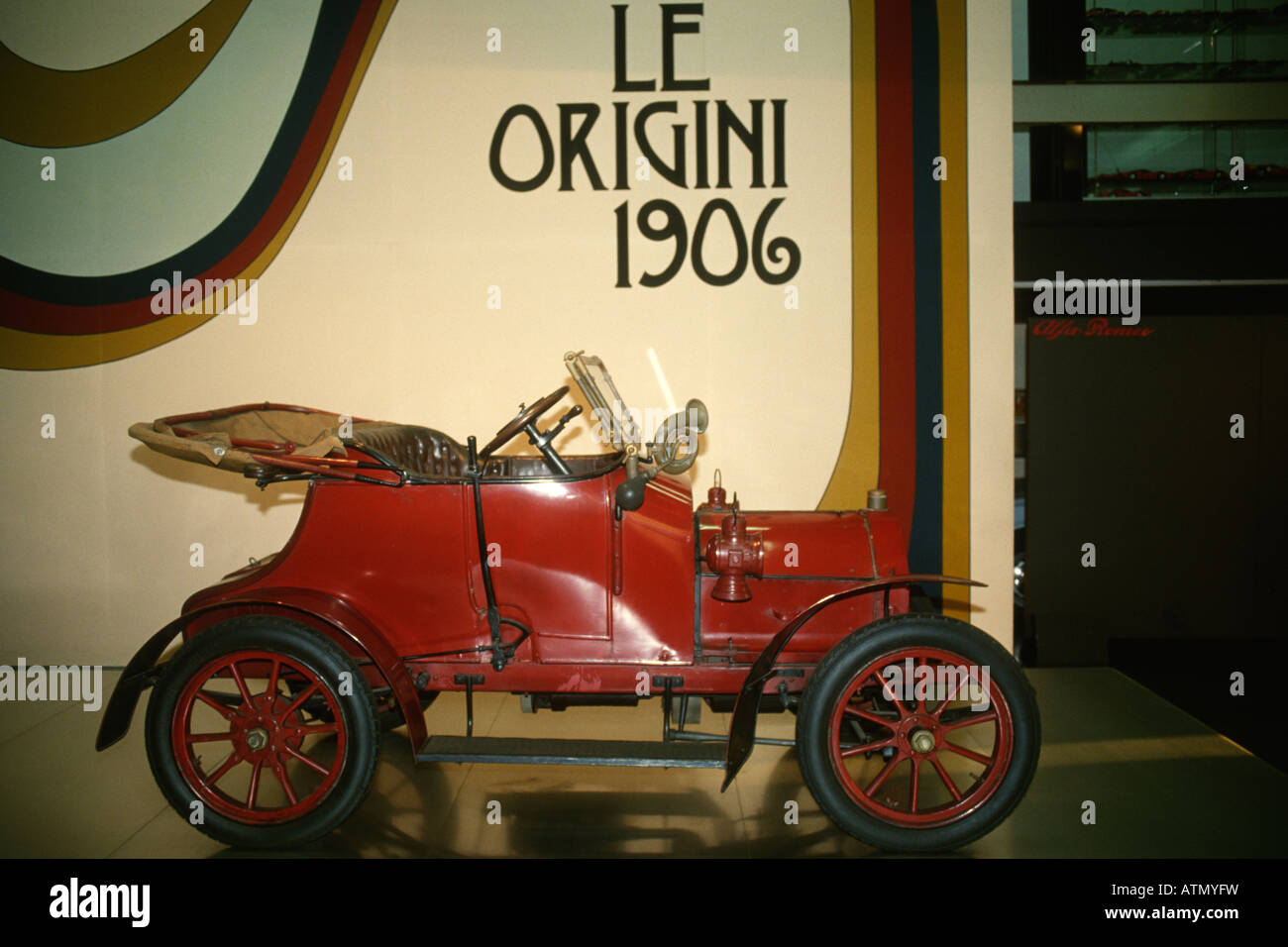 Arese Italien Alfa Romeo Museum Museo Storico Alfa Romeo Stockfoto