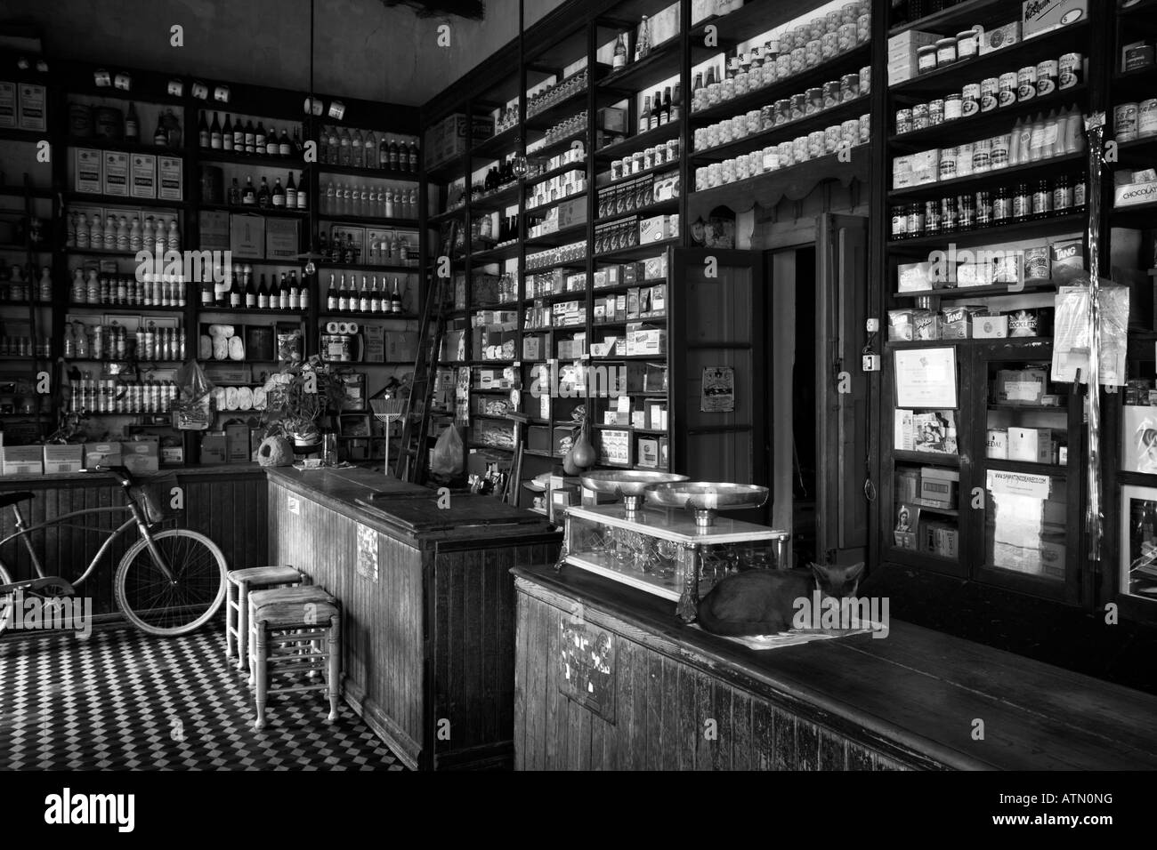 Los Prinicipios ein Almacen Lebensmittelgeschäft und eine Bar in der Provinz Buenos Aires Argentinien Stockfoto
