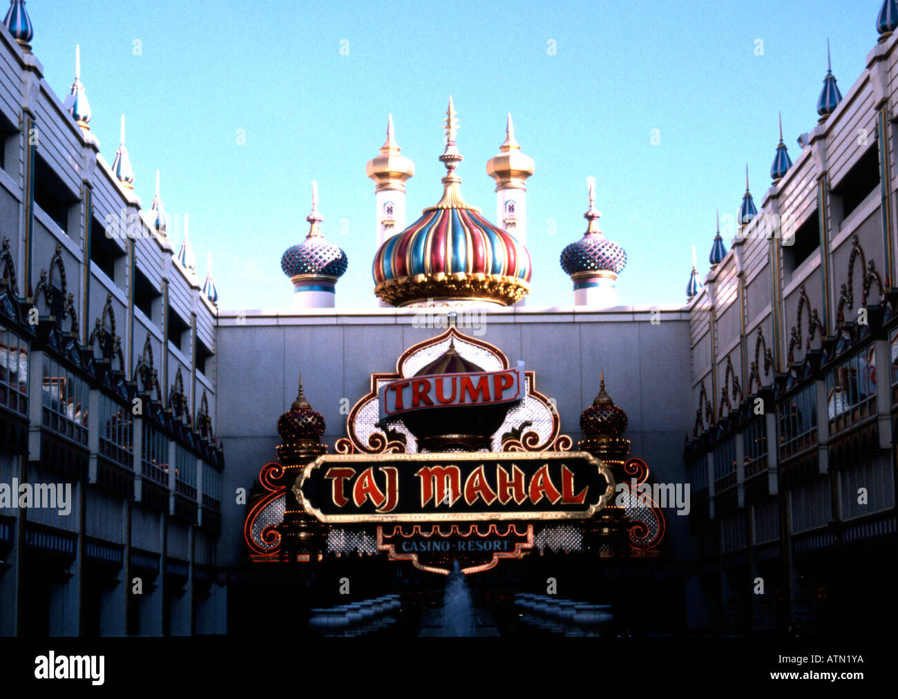 Donald Trump Taj Mahal Casino in Atlantic City, USA Stockfotografie - Alamy